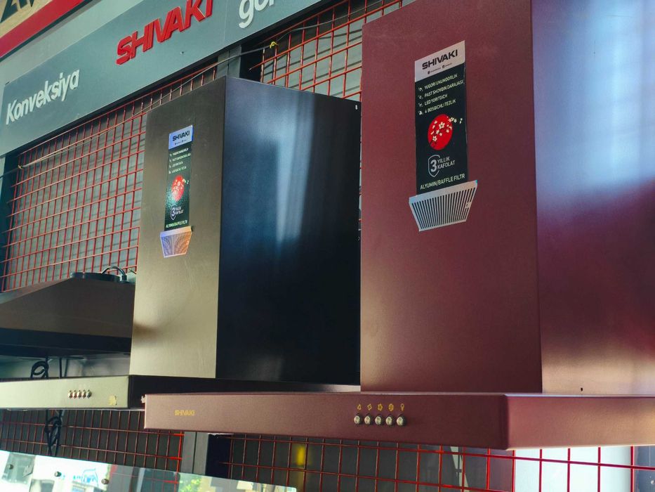 Вытяжка кухонная Shivaki 1460 T Shape новая в магизине Шиваки SHIVAKI