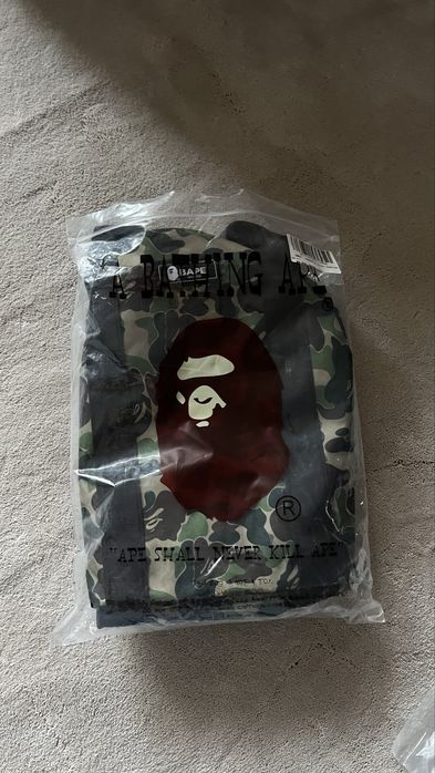 Bape зелена чанта