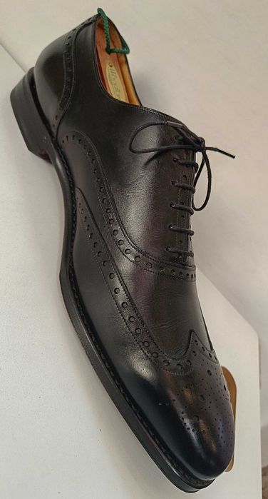 Pantofi de lux 46 46.5 47 oxford GREVE NOI lucrati manual piele super