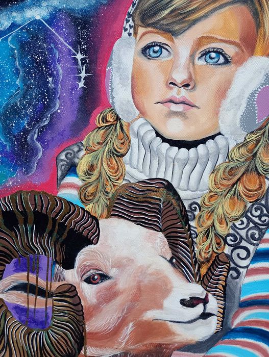 Tablou original 50x50 cm