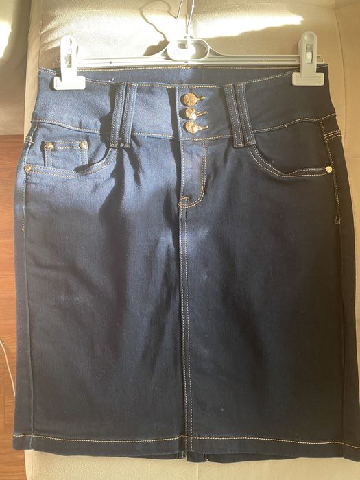 Дънкова пола нова