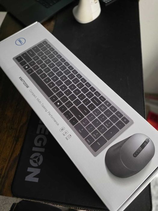 Tastatură + Mouse Dell KM7120W – Nou, sigilat, Bluetooth & 2.4GHz