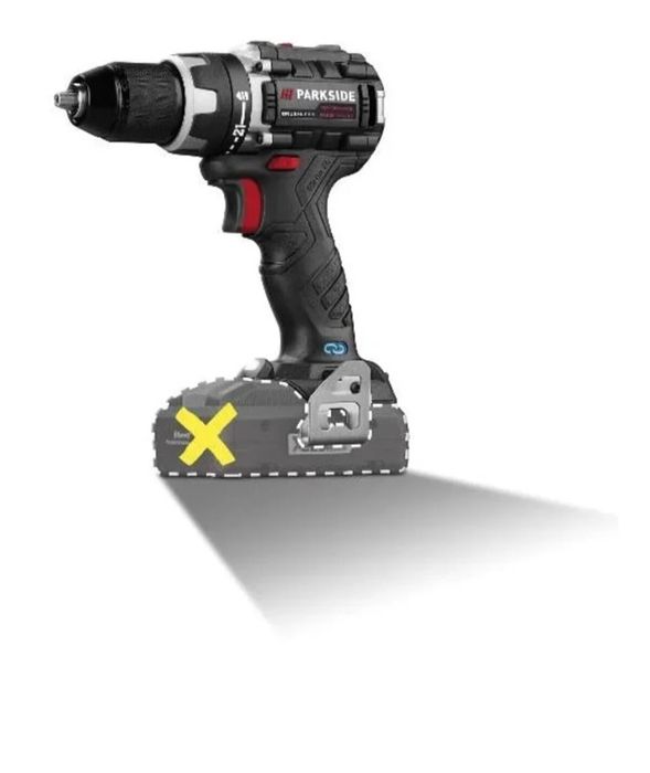 Mașină de înșurubat și găurit parkside performance 20v sigilata nouă