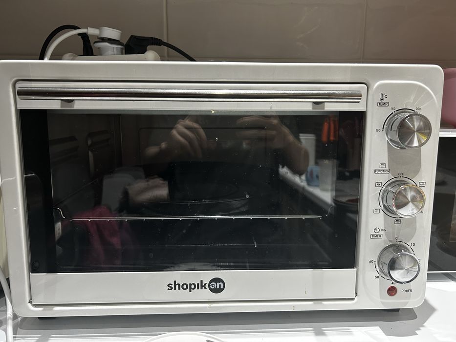 Настольная электропечь SHOPIKON KS36CL-2M белый