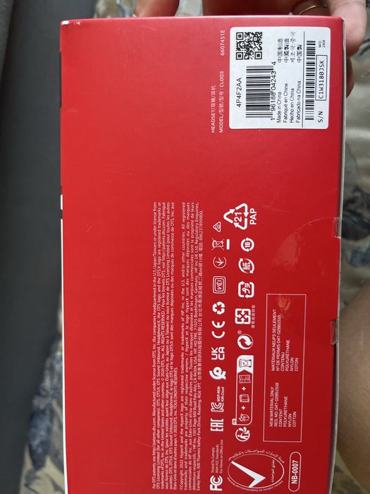 Hyperx cloud core Наушники