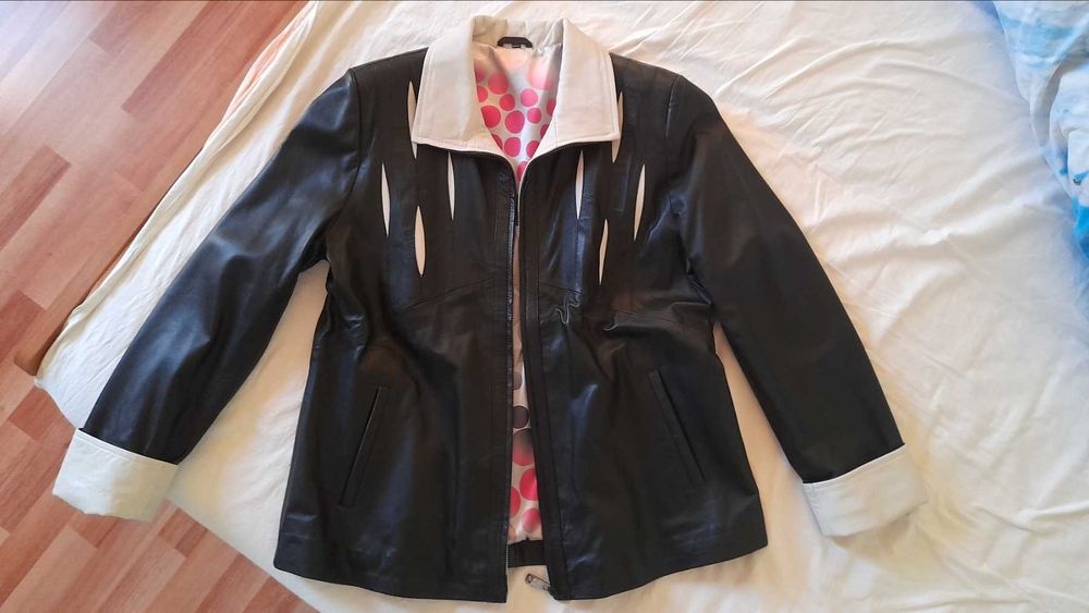 Дамско кожено яке