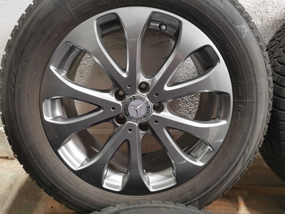 Jante Originale Mercedes GLC / GLK R 18 cu anvelope de iarna