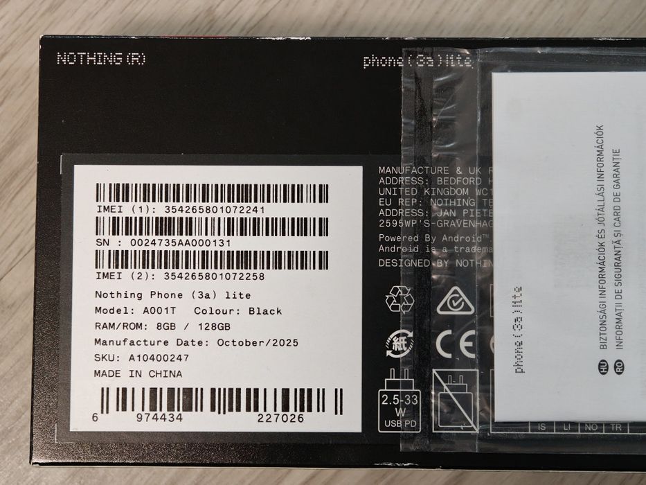 Nothing Phone (3a) Lite NOU