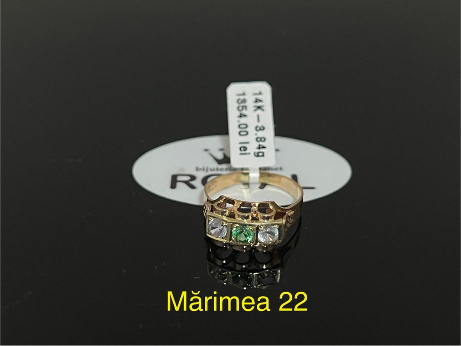 Bijuteria Royal CB : Inel dama aur 14k 3,84gr