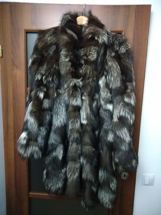 Blana de vulpe polara superba import Italia