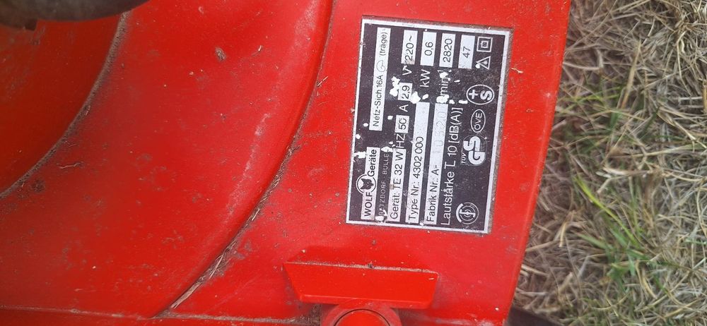 Електрическа косачка- wolf geräte