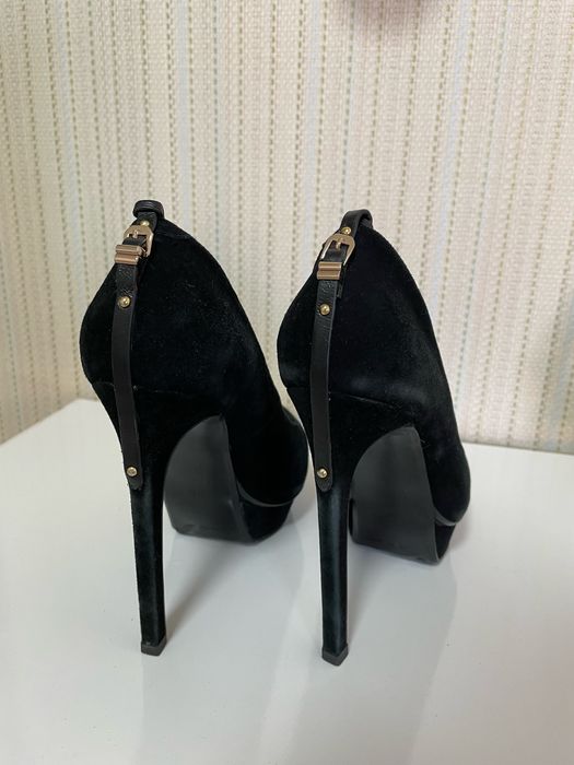 Туфли, замша натуральная