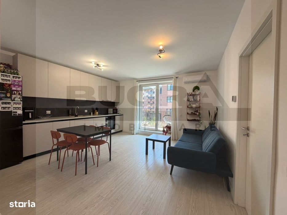 Apartament de 2 camere, modern, 45mp, parcare, complex Beta Residence