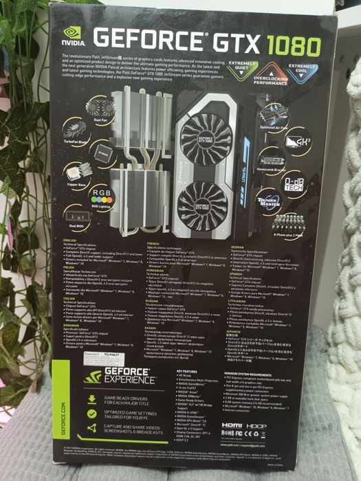 Видеокарта geforce gtx 1080