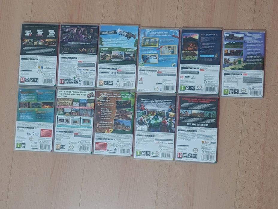 Лот игри за Nintendo switch