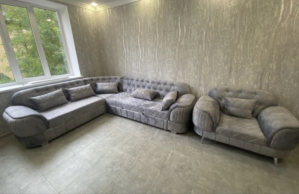 Реставрация перетяжка обивка мягкой мебели от