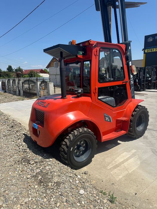 Motostivuitor Heli Drumuri Grele 3.5 To Stivuitor Toyota Hangha