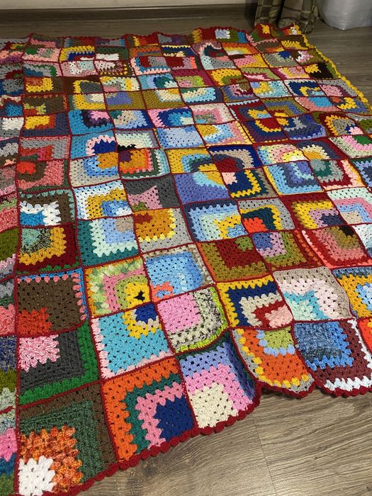 Плед, hand made!