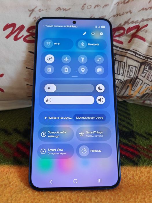 Samsung s25 plus 12 /512 тъмно син с гаранция