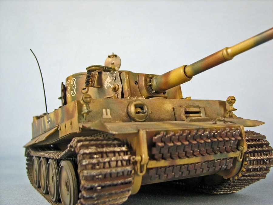 Модель танка Тигр в 1/35