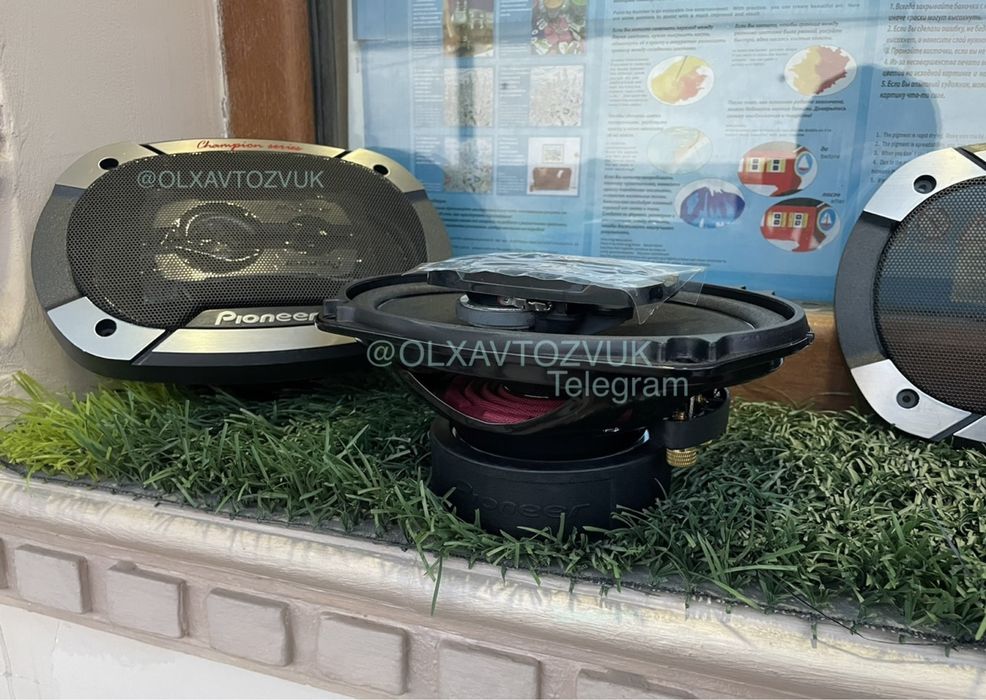 Pioneer kalonka champion v3 550w xtoy nusxasi 2ta yangi  bez usilitel