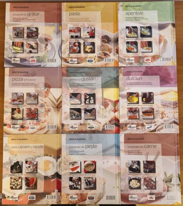 Colectia  Delicii in Bucatarie - Adevarul - Completa  (21 de volume)