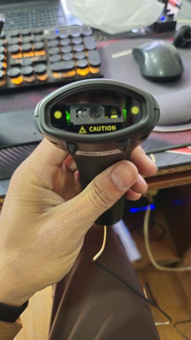 Shtrix kod skaneri simli