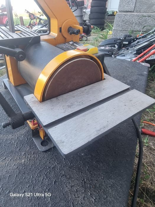 Лентов шлайф и дисков шмиргел Powermat PM-SSTT-450K – 450W