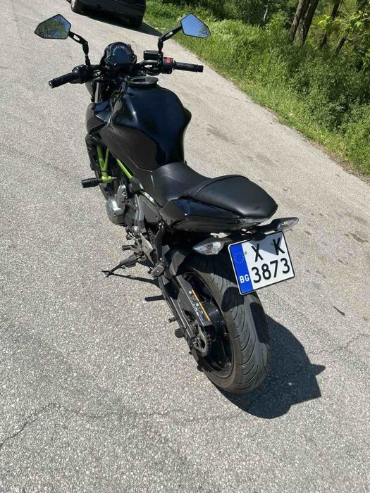 Kawazaki z650 2017г 68кс перфектен