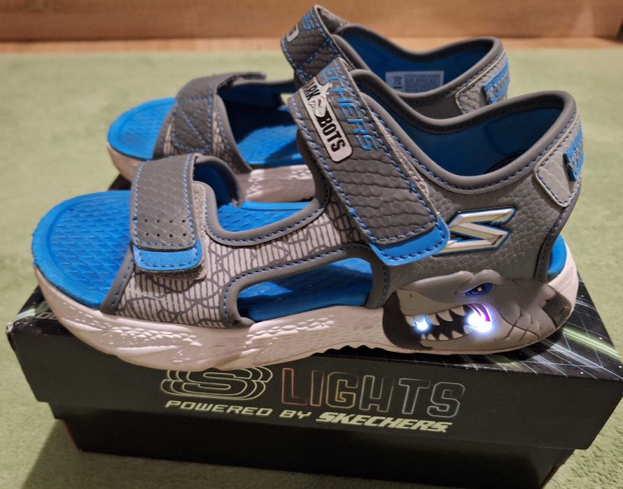 Светещи детски сандали Skechers