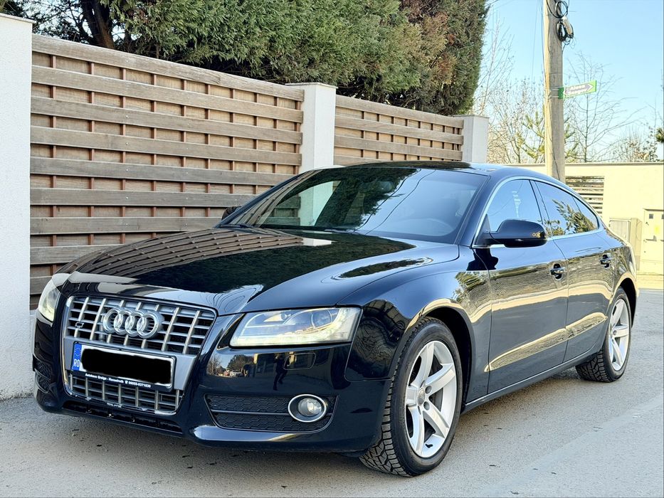 Audi A5 2.0TFSI 211cp Quattro 4x4 S-LINE / 150.000km / Sportback 2010