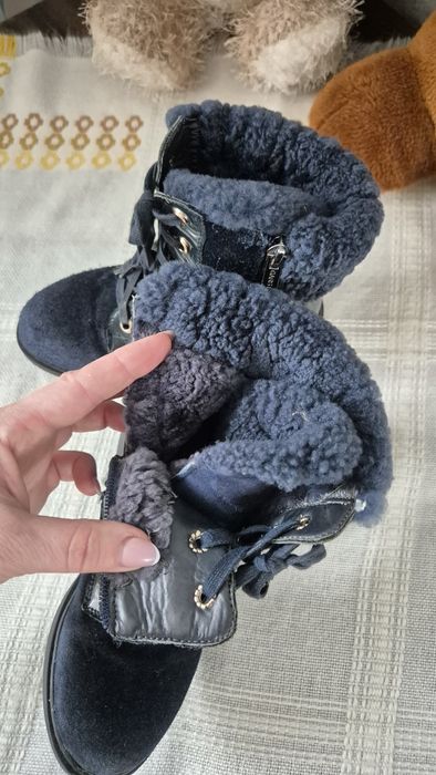 Сапоги зимние на девочку 32 размер