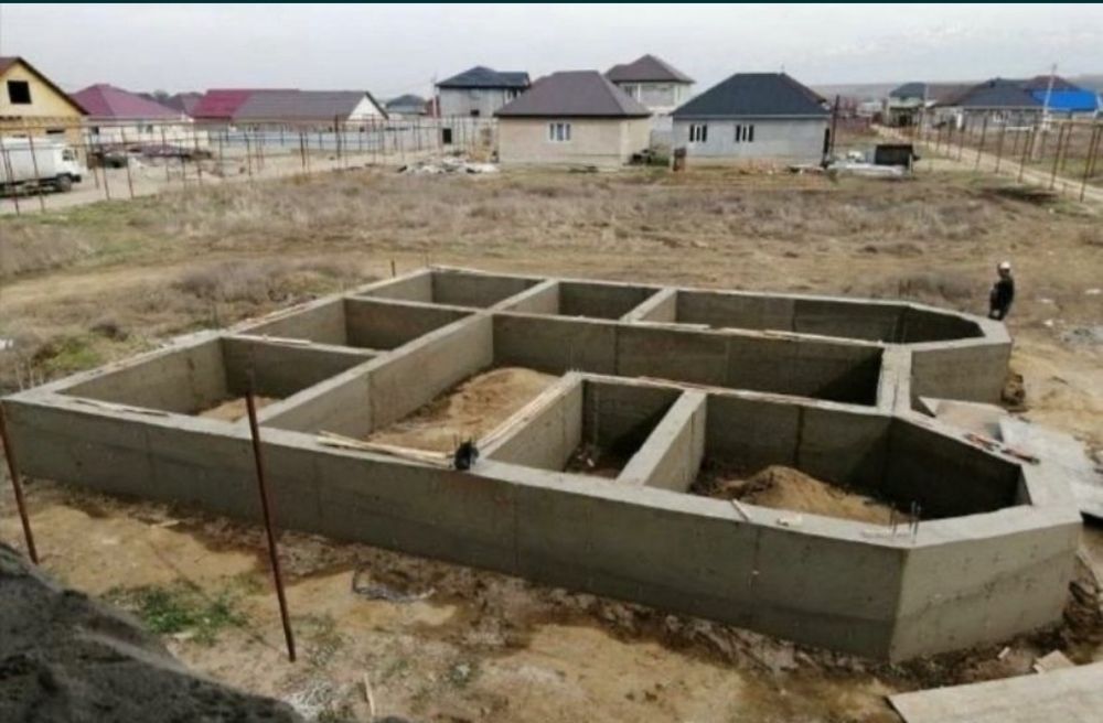 Бетон фундамент ке арналган