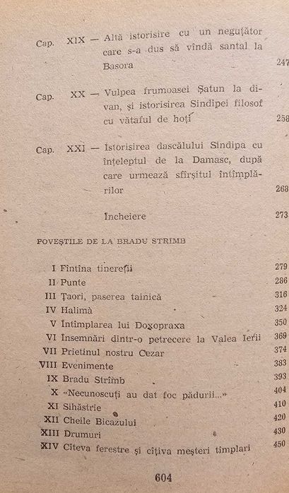 Mihail SADOVEANU -POVESTIRI (2 volume)