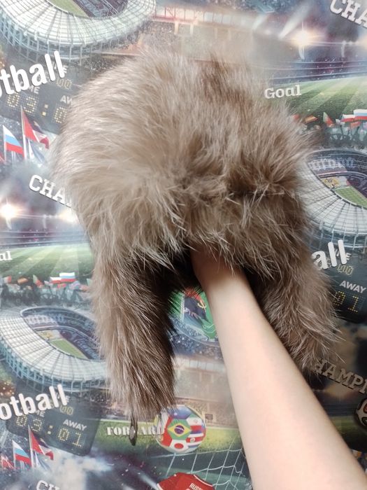 Шапка ушанка натуральная