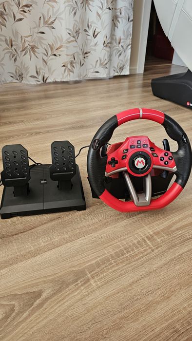 Volan cu pedale Mario Kart Racing Wheel Pro Deluxe