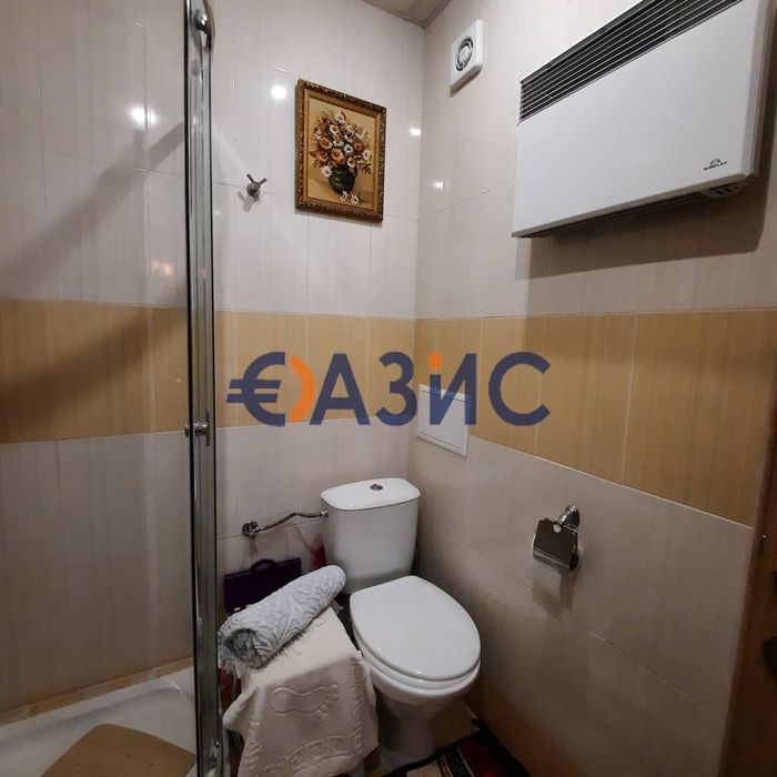 Продава се Тристаен апартамент в к.к. Слънчев бряг - 63 кв.м за 1127 €/кв.м - Снимка #5