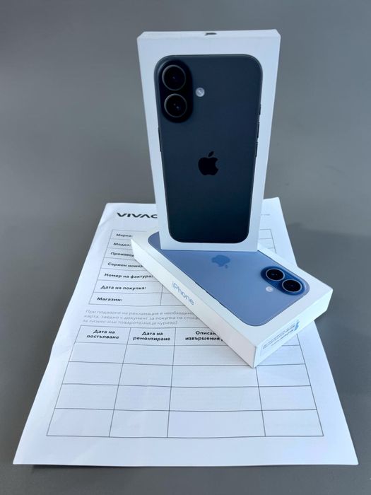 НОВ! Apple iPhone 17 256GB Lavender / Mist Blue / Sage / Black / White 2г. Гаранция!