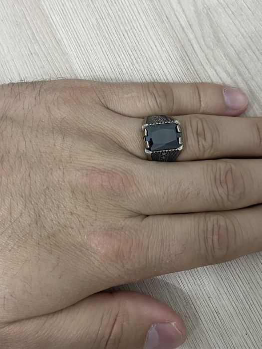 Мужское кольцо серебро 925