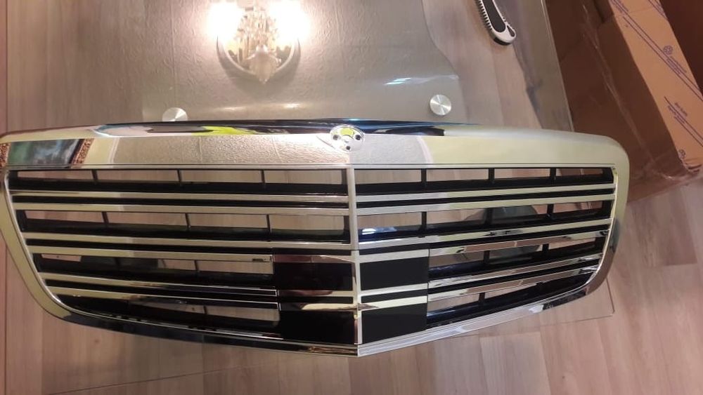 Решетка решётка радиатора мерседес w221 sкласс