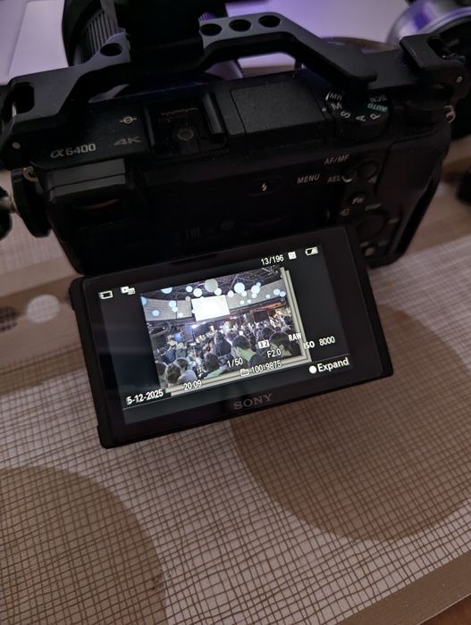 Sony A6400 с объективом и обвесом