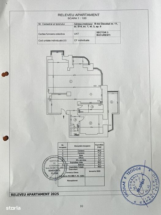 Apartament unic în zonă