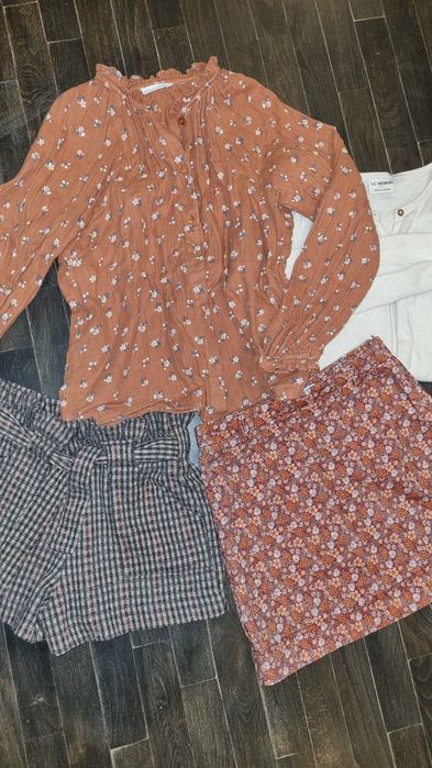 Mango, Zara, LC, НМ сет р-р 140