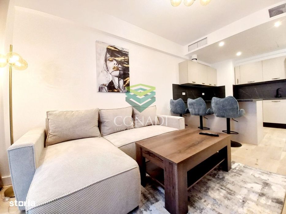 Studio dublu modern în The Level – Străulești 48 mp