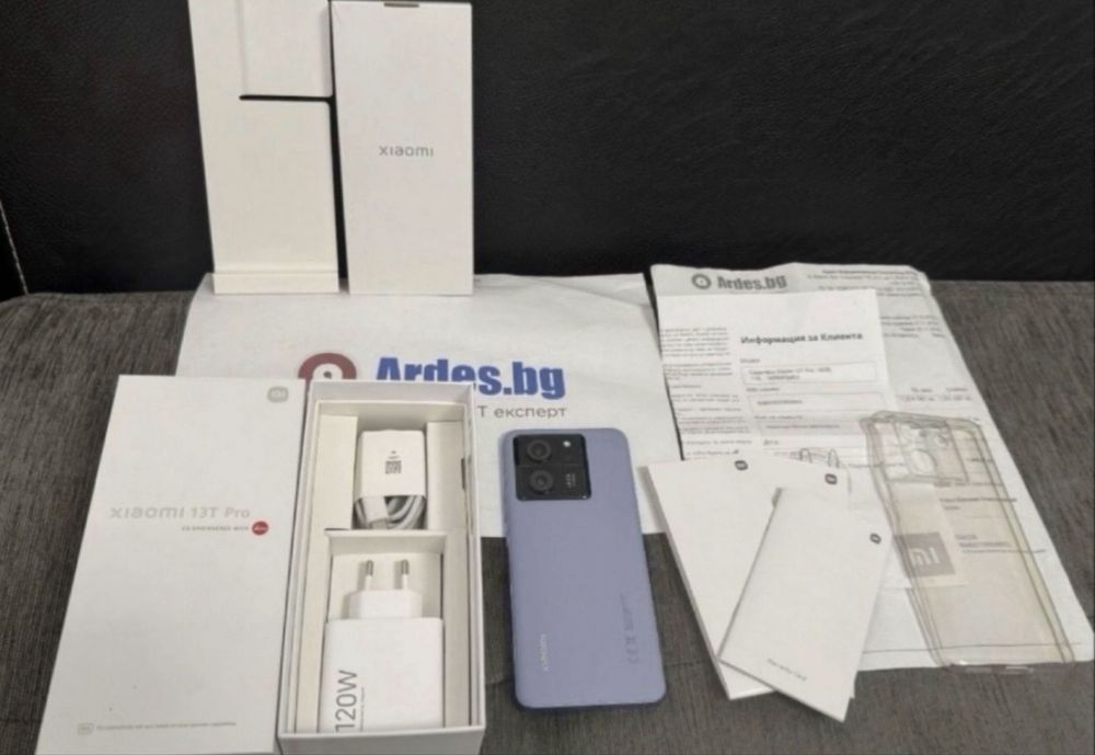 КАТО НОВ 1TB Xiaomi 13T Pro Гаранция от Ardes до 2025 г. Blue / Син