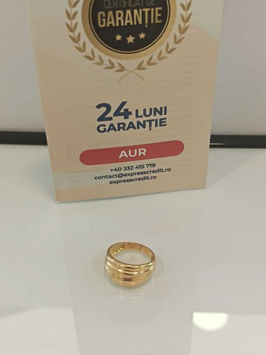 (AG41) Inel aur 18K b5927.2 Certificat de garantie