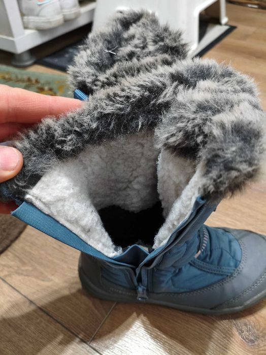 Cizme de Iarnă Ghete Impermeabile Călduroase SH500 Mărime nr 34