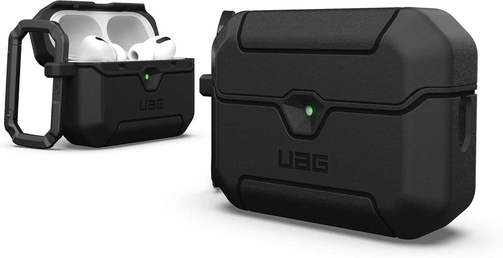 URBAN ARMOR GEAR, за AirPods Pro 3-то поколение, здрав защитен калъф
