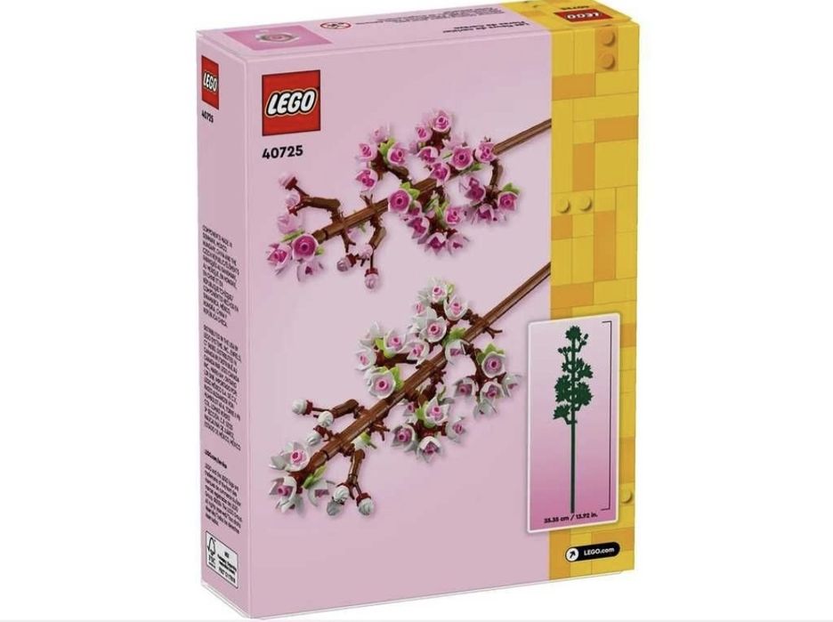LEGO Icons Botanica 40725, Конструктор Лего Черешови цветове