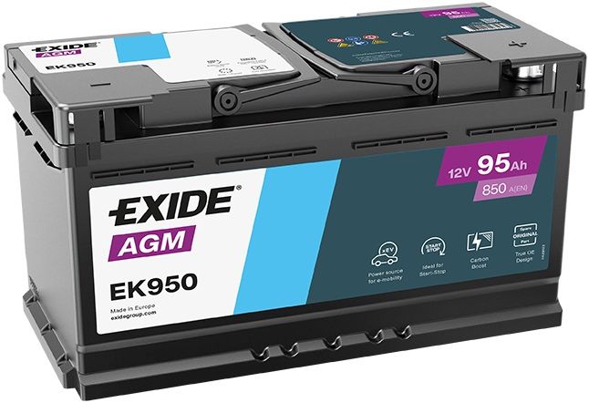 Акумулатор Exide 95ah AGM чисто нов